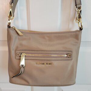 Michael Kors Nylon Handbag with Detachable Cross Body Strap